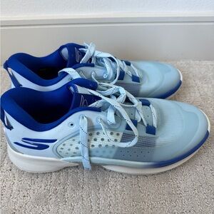 Skechers Men Light Blue Sneakers